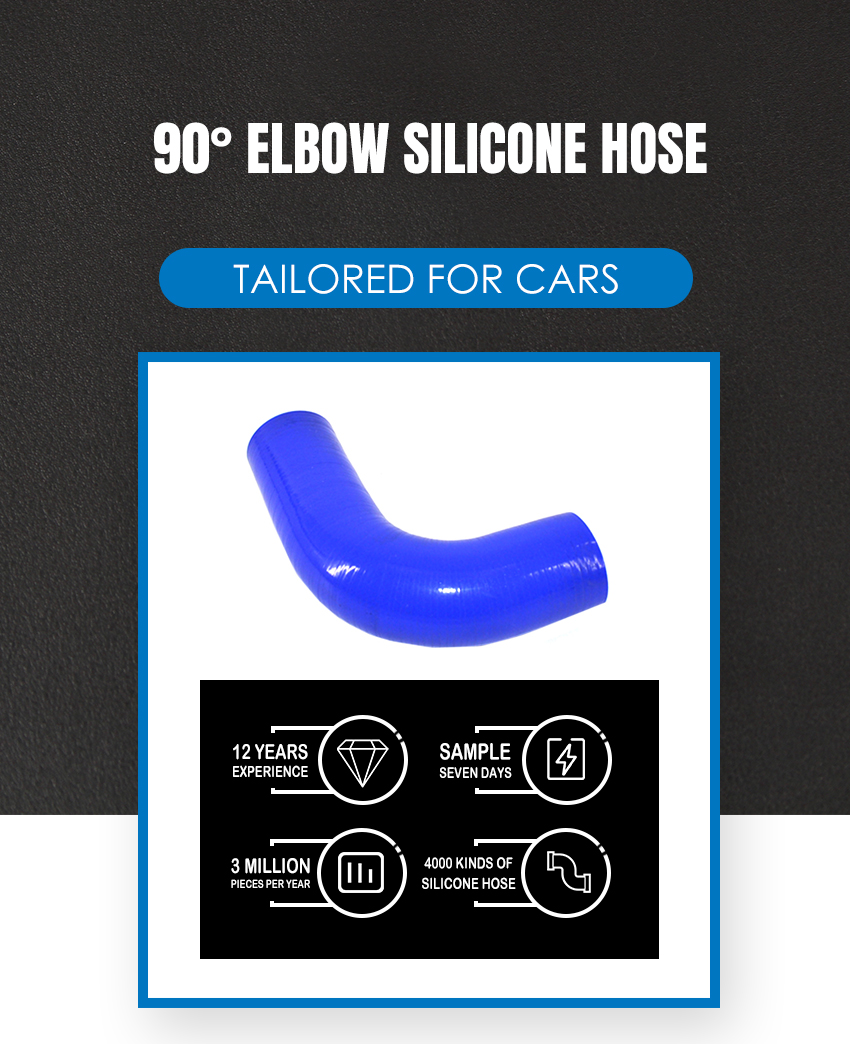 90° Elbow Silicone Hose USA