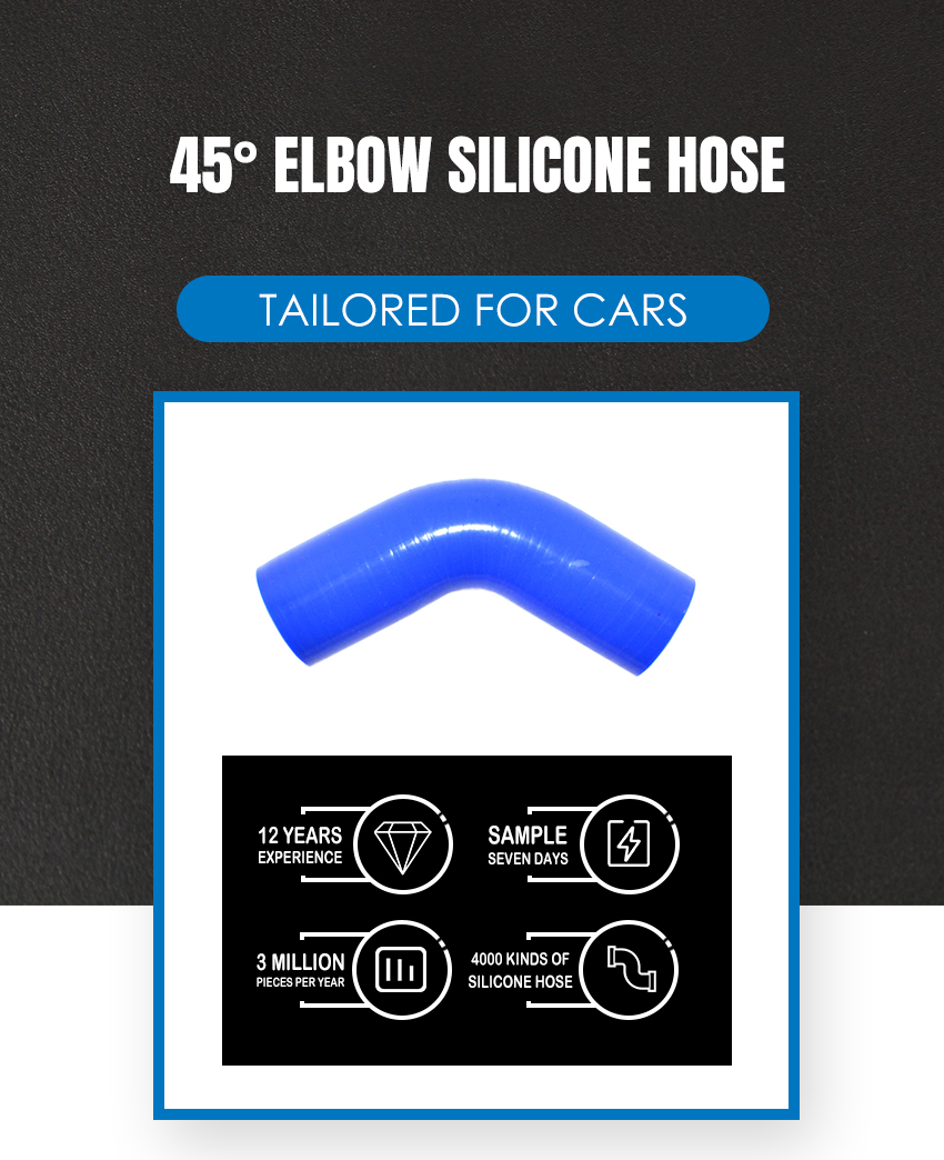 45° Elbow Silicone Hose China