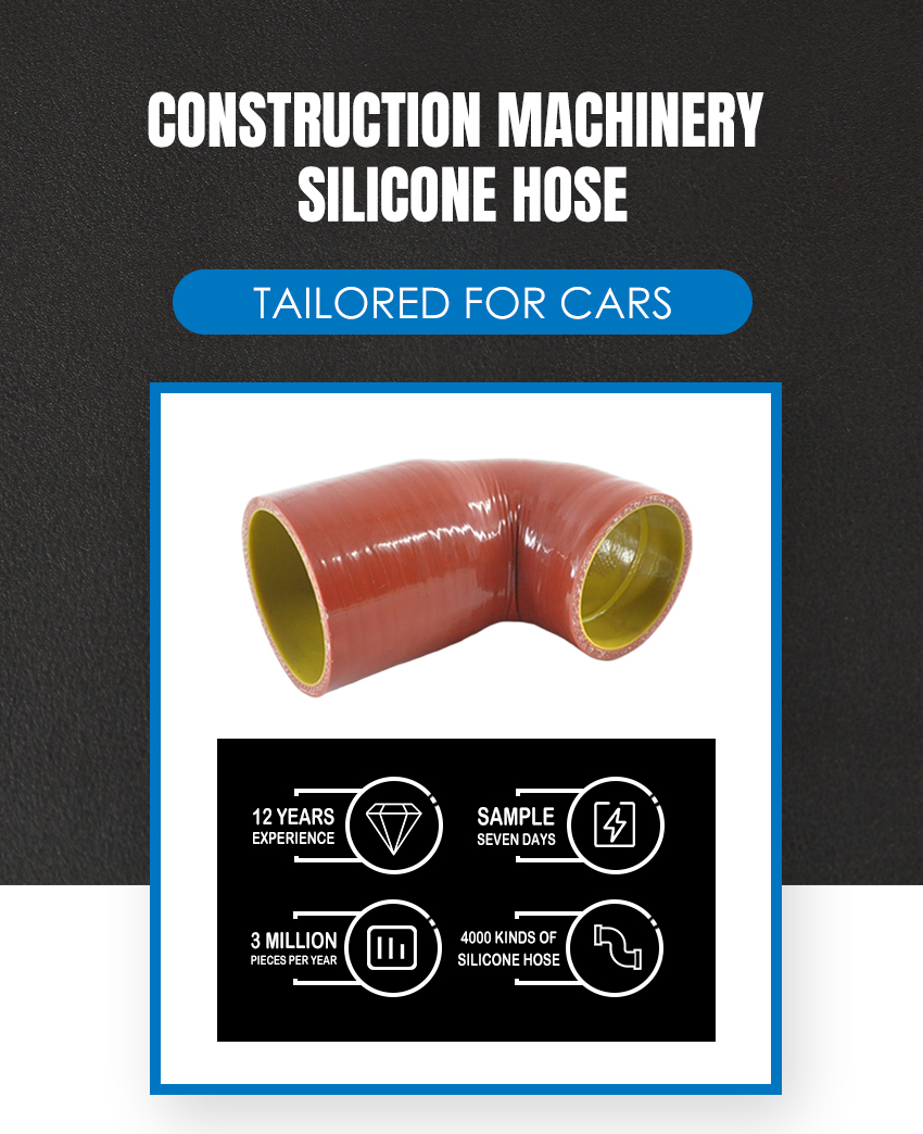 TS-VOLO15 V02-20450714 Construction Machinery Silicone Hose
