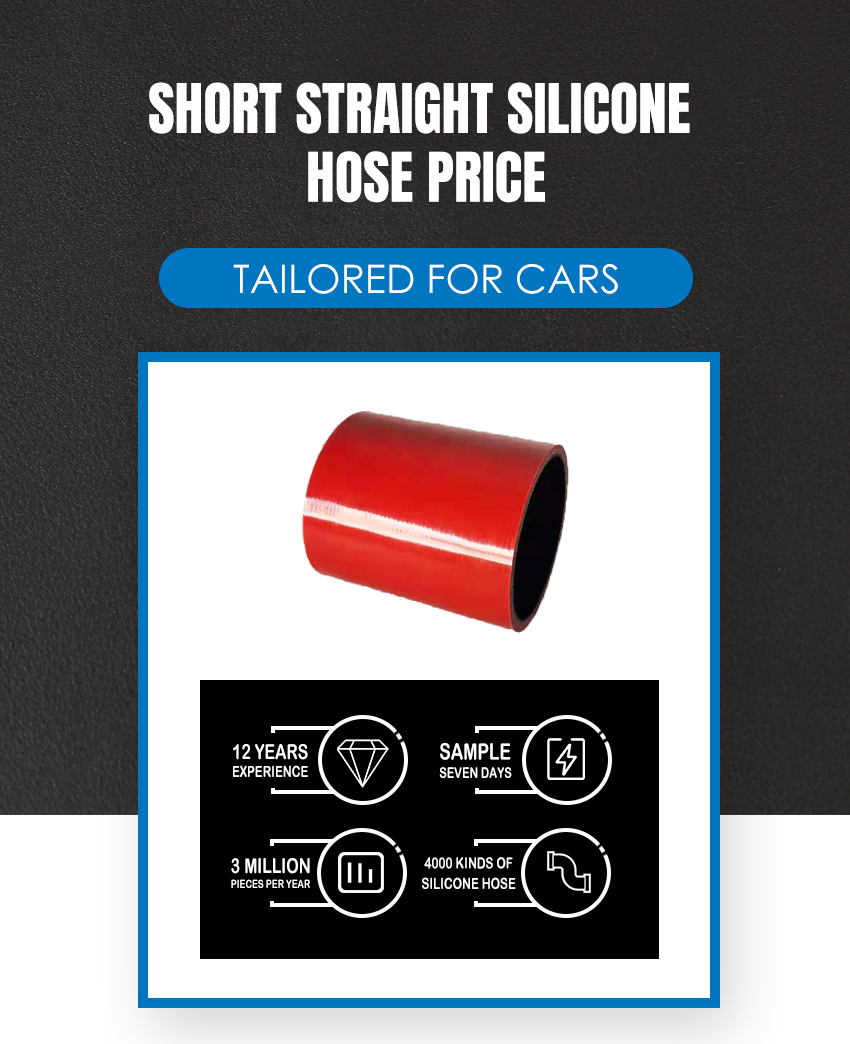 Short Straight Silicone Hose Uk