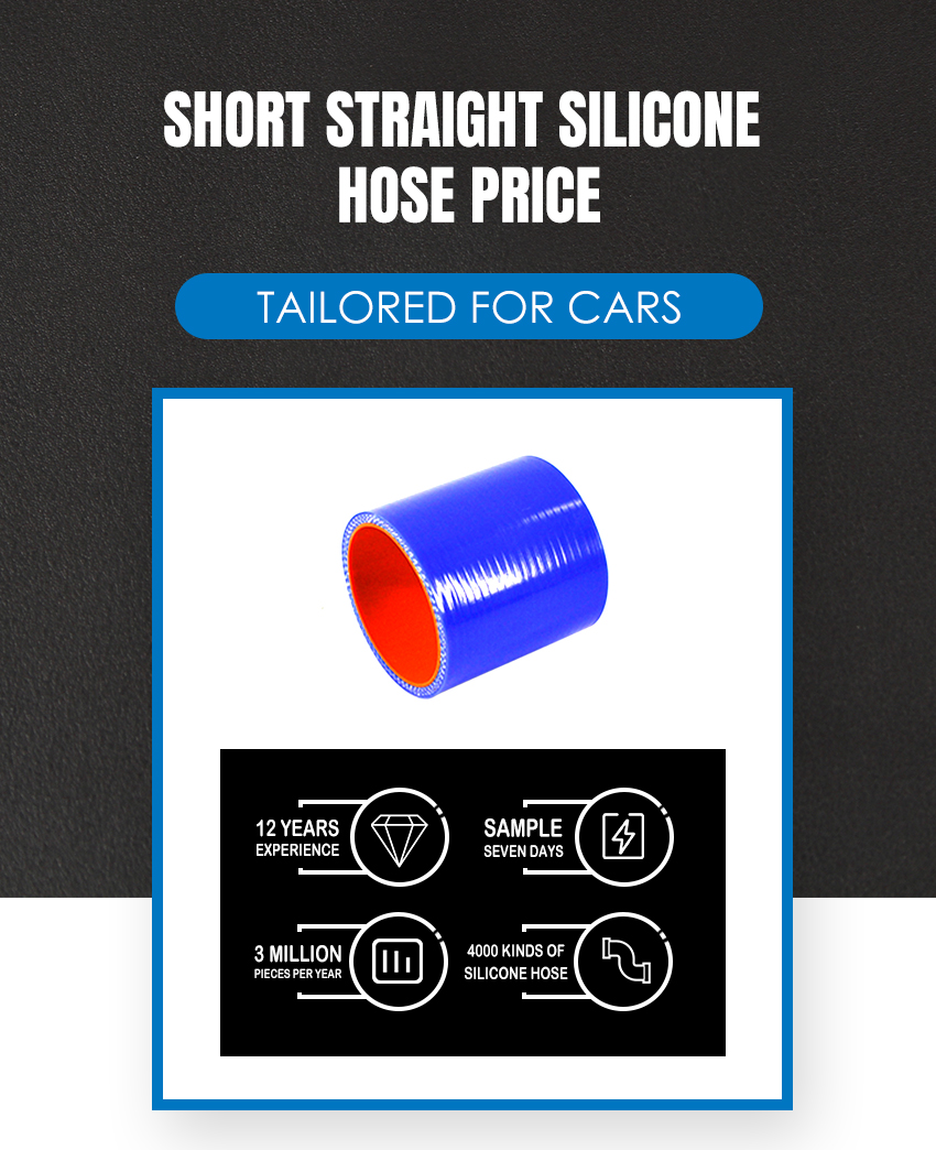 Short Straight Silicone Hose Buy Online