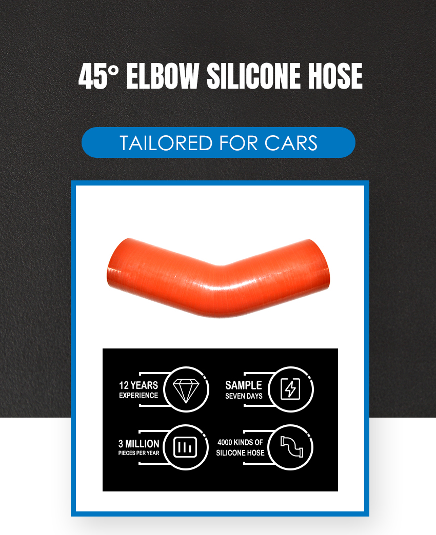 45° Elbow Silicone Hose In India