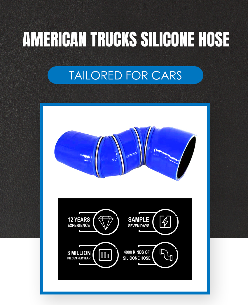 LG606 1119060-D538E American Trucks Silicone Hose