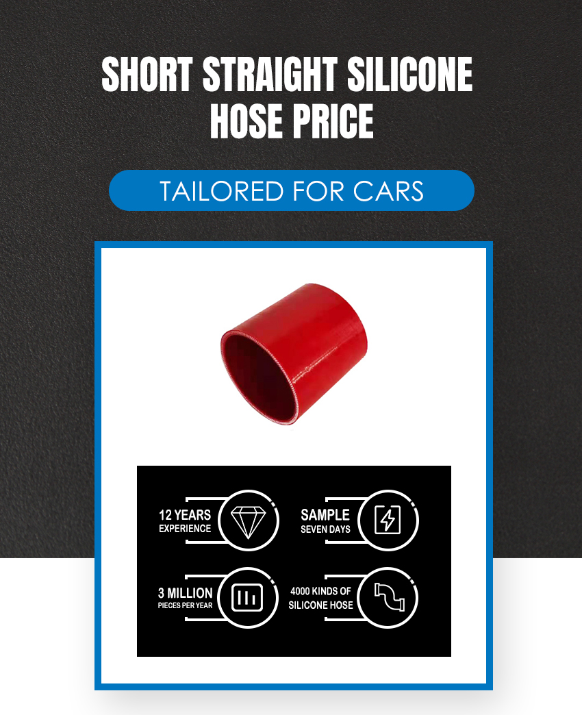 Short Straight Silicone Hose Malaysia