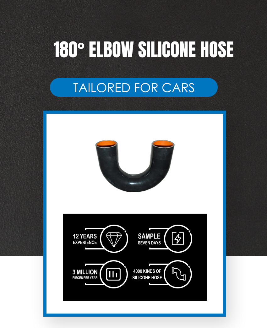 180&deg; Elbow Silicone Hose Manufacturer