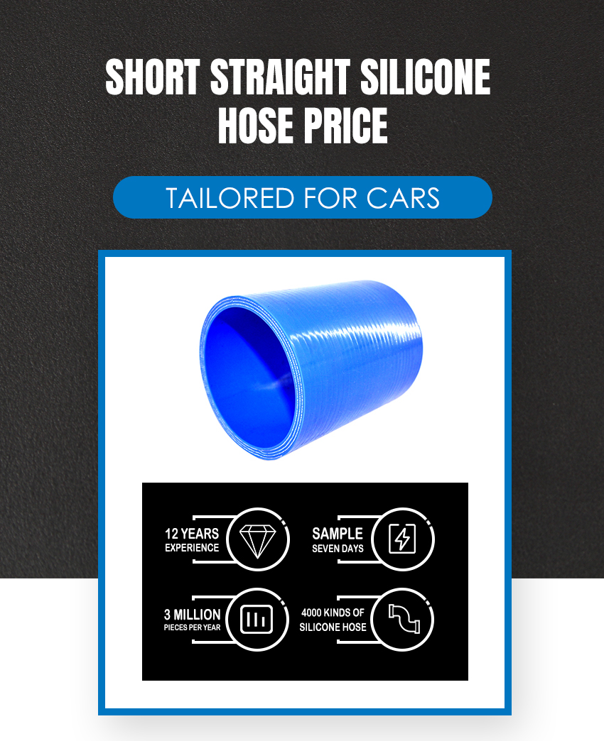 Short Straight Silicone Hose China