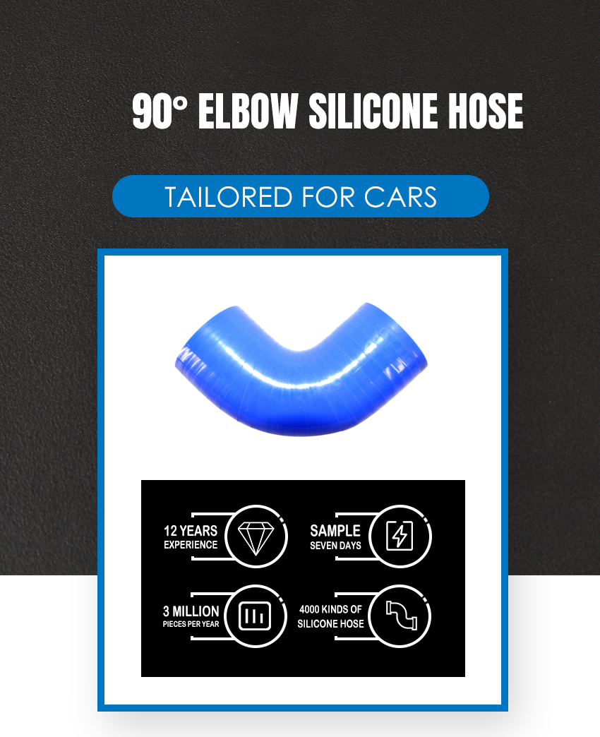 90° Elbow Silicone Hose Ireland