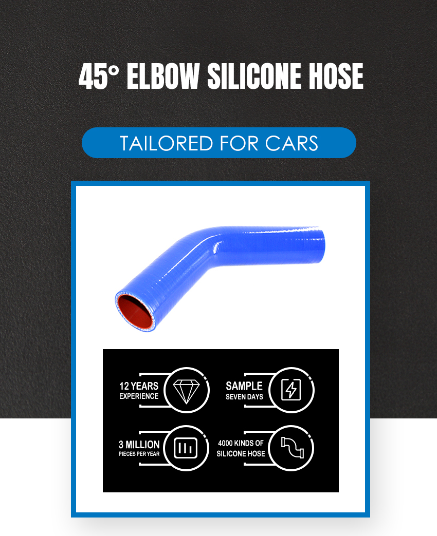 45° Elbow Silicone Hose Uk