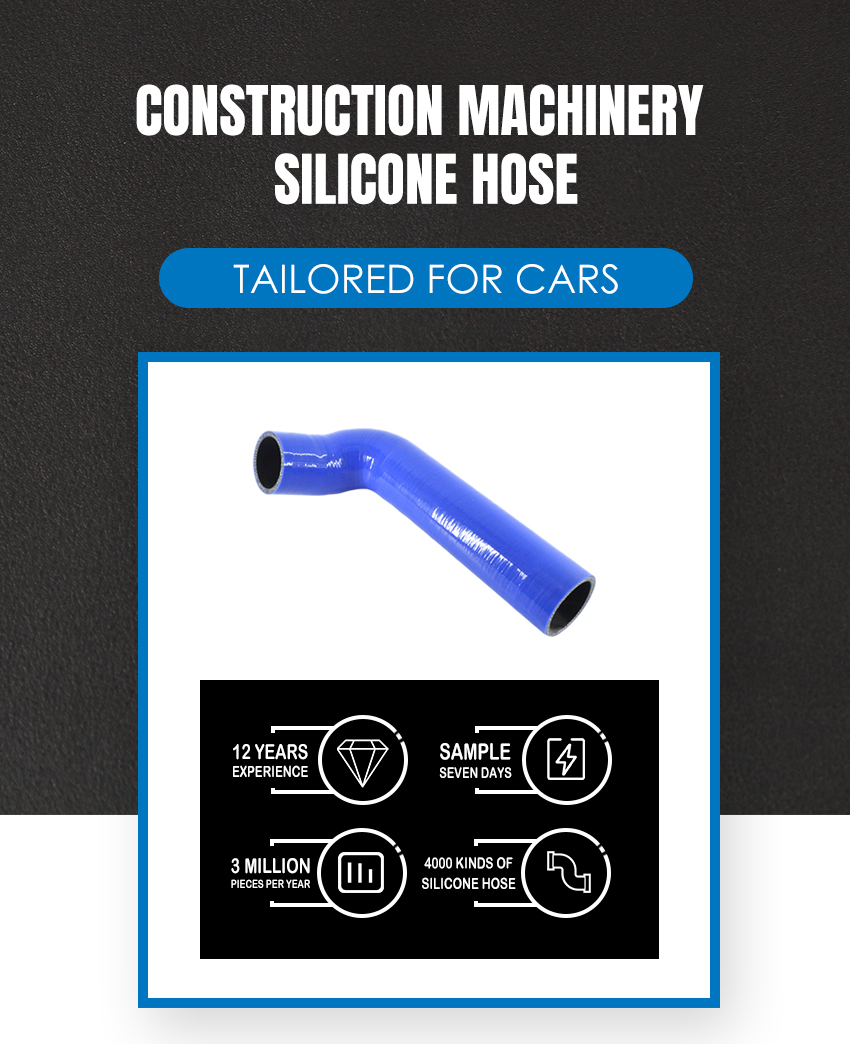 3091185H HIT004 Construction Machinery Silicone Hose