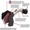 for with 2012-2020 Toyota Sequoia 5.7L V8 Gas Air Intake System 